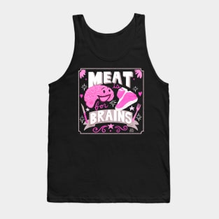 Meat is for Brains Tank Top